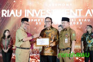Sambu Group Raih 2 Kategori Penghargaan di Riau Investment Award 2023