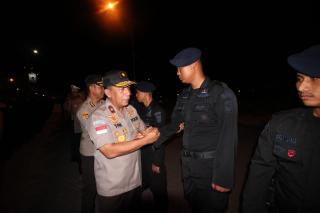  WAKAPOLDA KEPRI PIMPIN APEL PEMBERANGKATAN SAT BRIMOB POLDA KEPRI BKO POLDA PAPUA