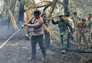 Penanganan Karhutla Tujuh Desa di Pulau Bengkalis Dilakukan Secara Kolaboratif