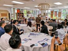 Pasukan Garuda Gelar Tasyakuran Kenaikan Pangkat di Afrika Tengah