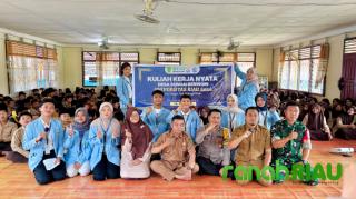 Mahasiswa KKN UNRI gelar Penyuluhan pencegahan Kekerasan Seksual di SMPN 3 Rengat