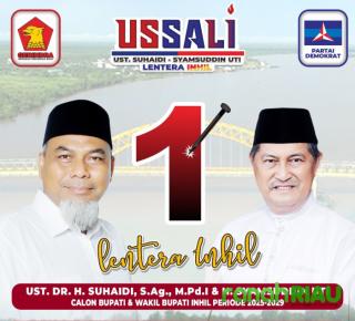 Paslon USSALI Komitmen Naikan Gaji Tenaga Honorer Jika Terpilih di Pilkada Inhil
