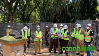 Kejari Kuansing Lakukan Pendampingan Hukum Kegiatan Pembangunan Puskesmas Teluk Kuantan