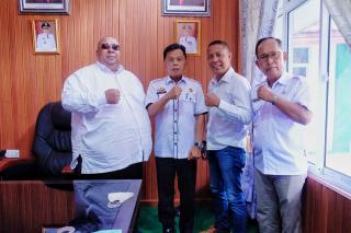Ketua IKMJ Silaturrahmi Bersama Wakil Bupati Kepulauan Meranti H. Asmar