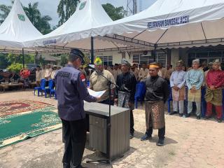 Sekdako Dumai Lantik dan kukuhkan Perkumpulan Pemuda Tujuh Suku bersatu di Sungai Sembilan