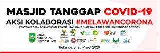 BAZNAS dan LAZ se Riau Launching Masjid tanggap Corona