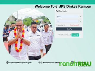 Dinkes Kampar pantau kesehatan Balita dengan Aplikasi e JPS 