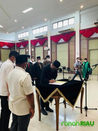 Sertijab Dinkes Kampar , Harapan baru bagi Kemajuan pembangunan kesehatan Kampar