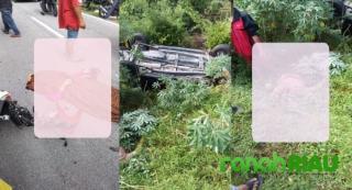 Laka Lantas di Kecamatan Bantan, Suami Istri Meninggal di Lokasi Kejadian