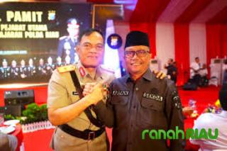 Sekda Siak Hadiri Kenal Pamit Kapolres Siak dan Pejabat di Jajaran Polda Riau