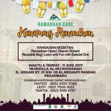Kerennn... Kampung Ramadhan Kegiatan Nya Seru loch.. Ayooo Buruan Ikuti..