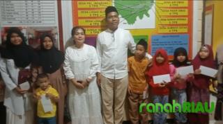 Polsek Singingi Rutin Menyantuni Anak Yatim di Bulan Ramadhan