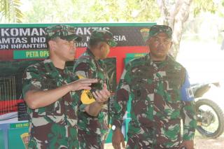Tim Wasev Mabes TNI Melaksanakan Pengecekan Kesiapan Latihan Pratugas