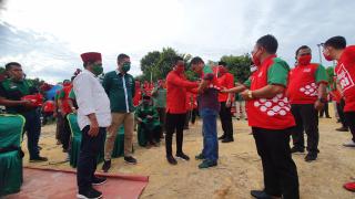 Kukuhkan Tim Pemenangan, Zukri-Nasarudin Siap Bawa Kehidupan Baru di Pelalawan