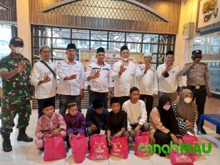 AJOI Bengkalis Berbagi, Buka Bersama Anak Yatim dan Kaum Dhuafa