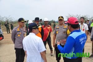Kasum TNI dan rombongan tinjau Karhutla di Pelalawan