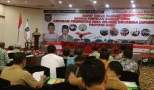 Undang Kades Sumut, Gubri Buka Kegiatan Rakerda APDESI DPD Riau di Hotel Mutiara