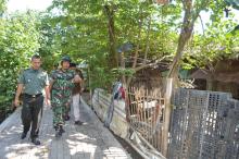 Dandim Tinjau Lokasi TMMD di Kalikondang