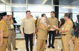 Komitmen Jalinkan Komunikasi, Bupati Bengkalis Ikuti Rakor di Provinsi Riau