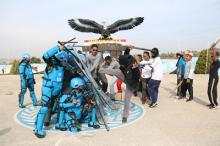   Markas Pasukan Garuda Didemo Sekelompok Massa Anti Perdamaian