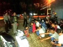 Cegah Kejahatan, Polres Kuansing Lakukan K2YD, Amankan Pelaku Aksi Kebut-Kebutan