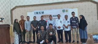 Bupati Bengkalis Membuka Seminar Motivasi IMKM Masuk Perguruan Tinggi