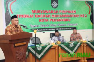Ketua Muhammadiyah Pekanbaru mengajak untuk patuh dan komitmen dengan aturan Persyarikatan