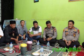 Duduk Bersile dengan Pengurus FKRTRW Meranti, Andi Yul ajak jaga Kamtibmas