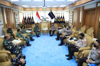 Kapolri Harap Sinergitas Dari Atas Hingga Bawah Tegakkan Disiplin Prokes Masyarakat