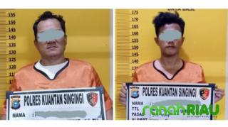 Dua Agen Chip Higgs Domino, Dicokok Satreskrim Polres Kuansing