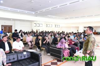 Gubernur Kepri beri Kuliah umum didepan Ribuan Mahasiswa Politeknik Negeri Batam