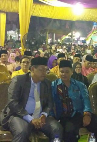 Romel, Anggota DPRD Hadari Pembukaan MTQ Kabupaten Bengkalis