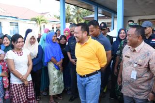 Harapan masyarakat Desa lubuk Siam terjawab setelah kunjungan Bupati kampar