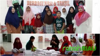 LAZISMU Riau Bagi Paket Berbuka Untuk Panti Putri Aisyiyah 3 Hari Berturut-turut
