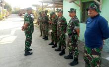 Jelang Pra TMMD, Sejumlah Personil Kodim Demak Mulai Persiapkan Pekerjaan