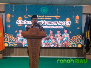 Syawalan Muhammadiyah Pekanbaru, angkat Tema Silaturrahmi meningkatkan Kemenangan 