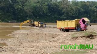 Usaha Galian C di Desa Tanjung, Meresahkan Masyarakat, LSM Minta Segera Dihentikan