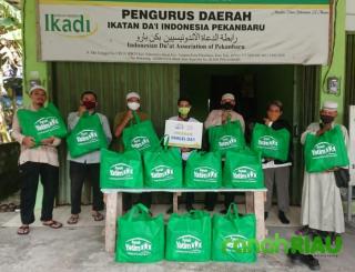 Ikadi Kota Pekanbaru Apresiasi Bantuan Parcel Dari Rumah Yatim