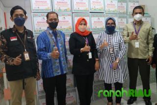 Program berbagi Kebahagiaan Bank Mega Syariah bersama Lazismu Pekanbaru
