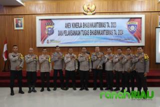 Bripka Eky Boy Venalosa Mendapat Apresiasi Dari Kapolres Kuansing Atas AVEV Kinerja