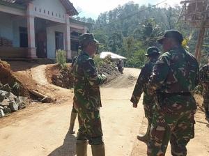  Demi Kelancaran Satgas TMMD, Kapten Bambang Lakukan Evaluasi