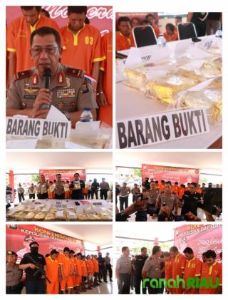 Wakapolda Kepri : terjadi peningkatan 20 kasus dibandingkan 2017