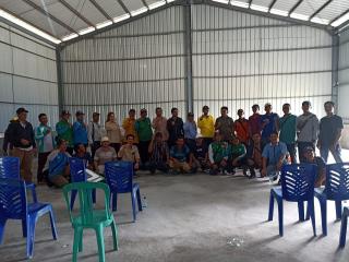 CV Kuala Raja Sosialisasi Peningkatan Hasil Panen Padi