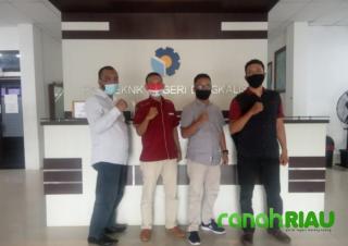 Bravo...DPC FSP LEM SPSI Bengkalis Diskusi Membahas Diklat Ketenagakerjaan Bersama Direktur Polbeng