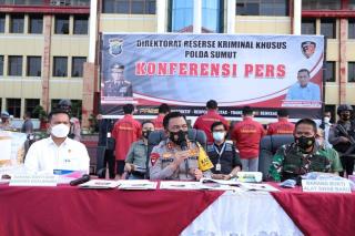 Soal Rapid Test Bekas, Pangdam I/BB Dan Kapoldasu Gelar Konpers