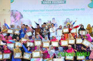 Hadiri Puncak HKS ke-60 Tingkat Siak 2024, Pjs Bupati Sampaikan 3 Instruksi Presiden