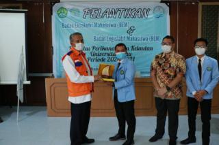 Pesan Wakil Walikota Pekanbaru saat melantik Pengurus BEM dan BLM FPK UNRI