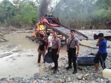 Lagi... Tim Opsnal Polres Kuansing Kembali Sikat Pelaku PETI....