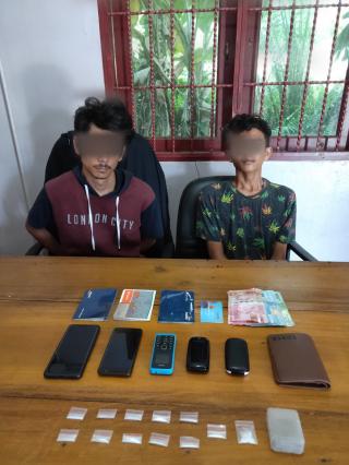 Diduga pengedar narkotika, dua orang pemuda belia berhasil diamankan