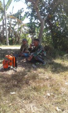 Rehat Sejenak, Usai Bersih Lapangan